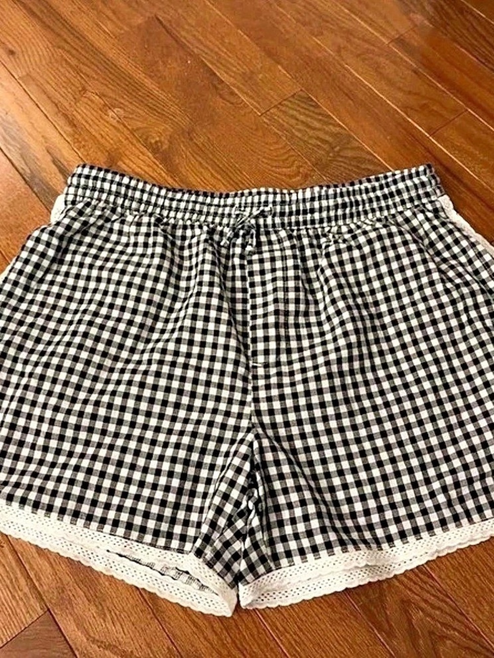 Old navy kids gingham shorts